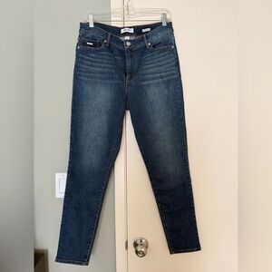 Nine West Dark Blue Cigarette High Rise Skinny Jeans